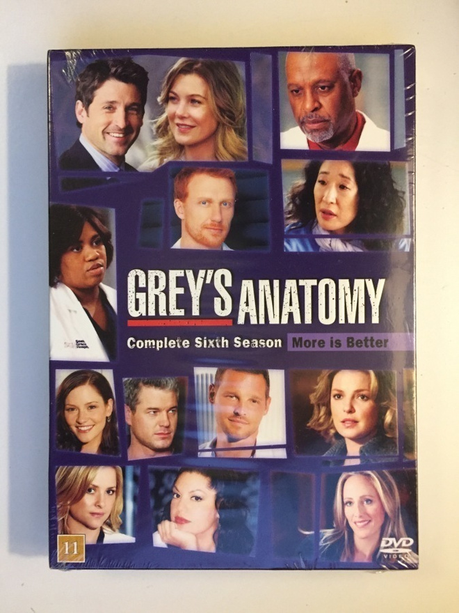 Greyn Anatomia - Kausi 6 (6DVD) UUSI MUOVEISSA!