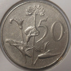 South Africa. 50 cents 1968. Afrikaans legend. - pikkukuva 2