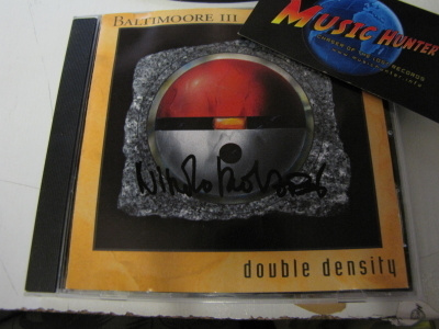 BALTIMOORE - DOUBLE DENSITY CD KOTZEV  NIMIKIRJOITUKSELLA