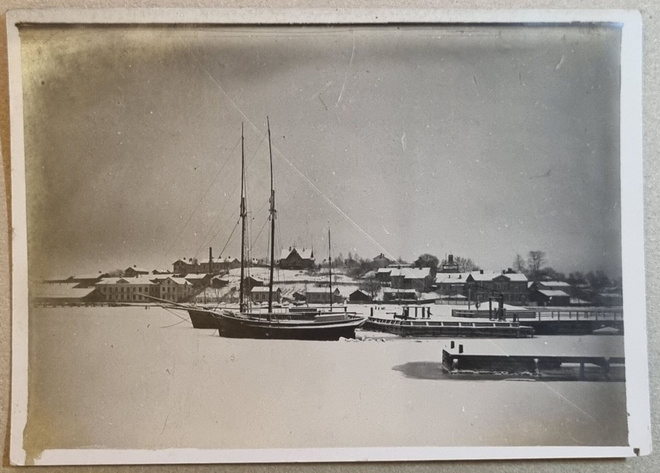 Raasepori Ekenäs 1909 Postikortti originaali