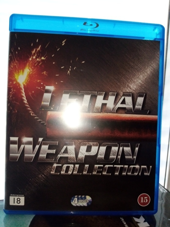 4 BLU-RAY LEATHAL WEAPON COLLECTION TAPPAVA ASE 1-4