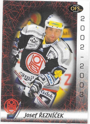 2002-03 OFS #265 Josef Reznicek Plzen ex- HPK