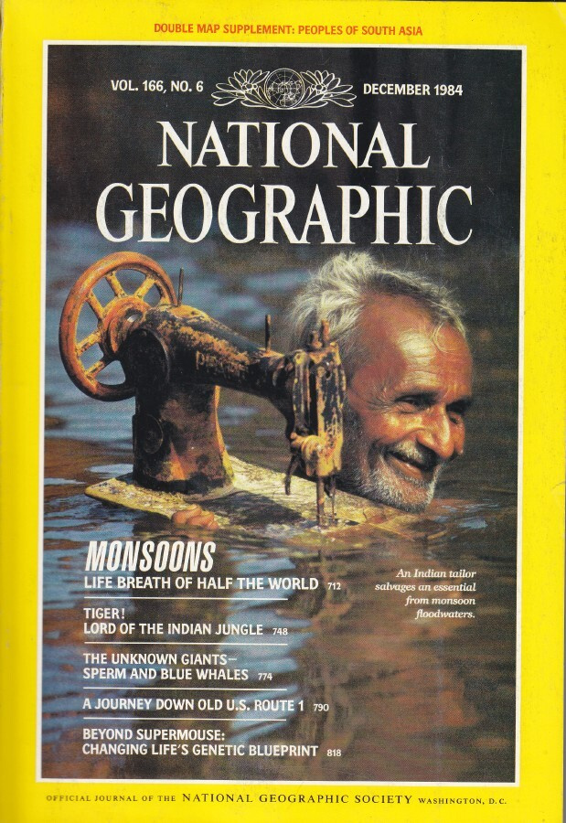 National Geographic vol.166 No.6 poster: South Asia