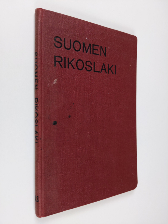 Suomen rikoslaki : annettu 19 päivänä joulukuuta 1889 : m...