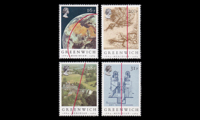 Iso-Britannia 993-6 ** Nolla-meridiaani 100v (1984)
