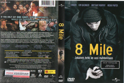 8 Mile	(965)	K	-FI-	DVD	suomik.		eminem	2002	eminem,