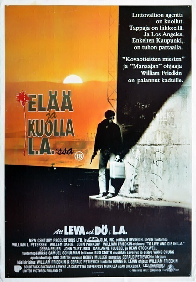 Elokuvajuliste: Elää ja kuolla L.A.:ssa (William Friedkin)
