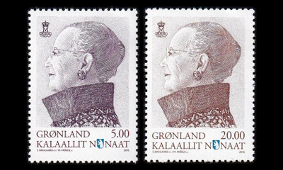 Grönlanti 700-1 ** Kuningatar Margrethe II (2015)