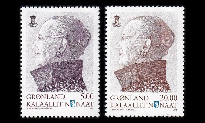 Grönlanti 700-1 ** Kuningatar Margrethe II (2015)