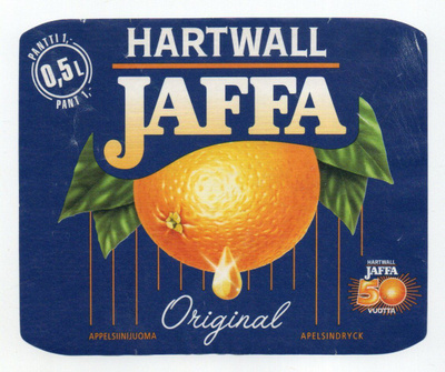 Hartwall JAFFA 50 VUOTTA.