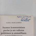 Ilkka Hakalehto : Suomen kommunistinen puolue ja sen vaik... - pikkukuva 2