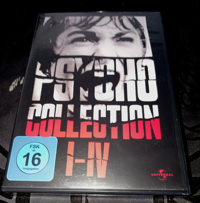 DVD Psyko 1-4 kokoelma Eng / FI