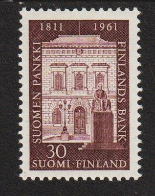1961 Suomen Pankki 150v merkki leimaamattomana**