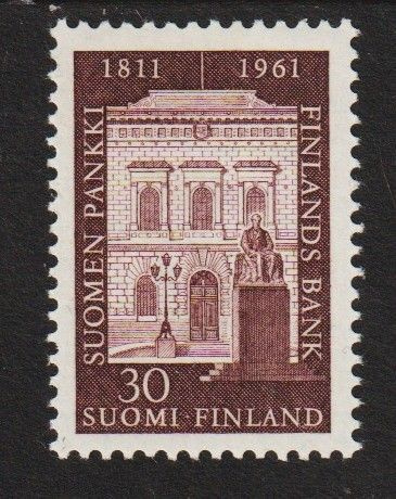 1961 Suomen Pankki 150v merkki leimaamattomana**