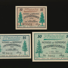 Saksa 10, 25, 50 Pfennig, Unterweissbach 1921 - pikkukuva 2