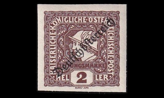 Itävalta 247 ** Sanomalehtimerkki 2 H (1919)