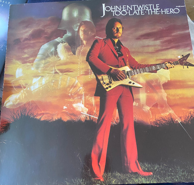 John Entwistle: Too Late The Hero LP