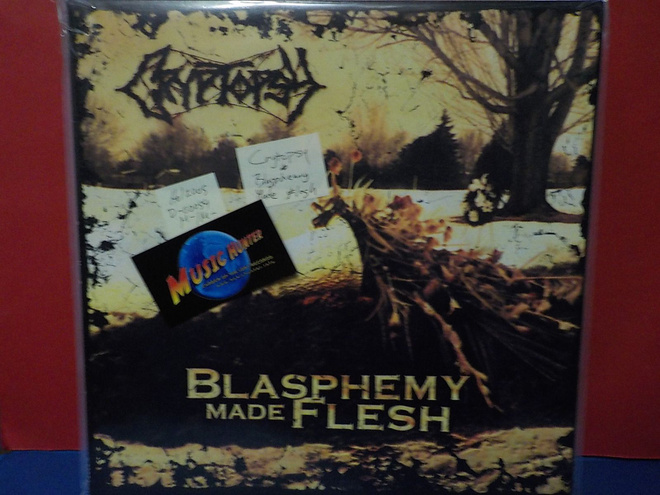 CRYTOPSY - BLASPHEMY MADE FLESH HOL 2005 M-/M- LP