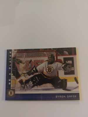 2001-02 BAP Memorabilia Sapphire #47 Byron Dafoe Expo /10