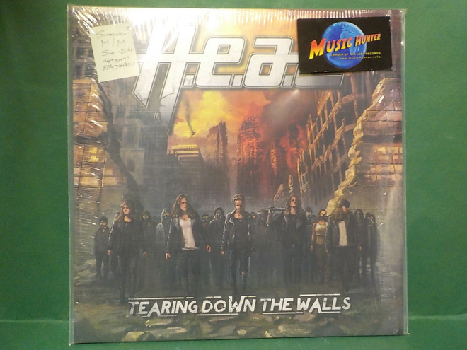 H.E.A.T - TEARING DOWN THE WALLS M/M SWE-2014 1ST. PRESS LP