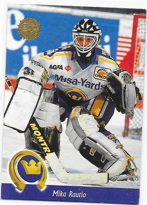 1994-95 SISU #118 Mika Rautio K-Espoo MV