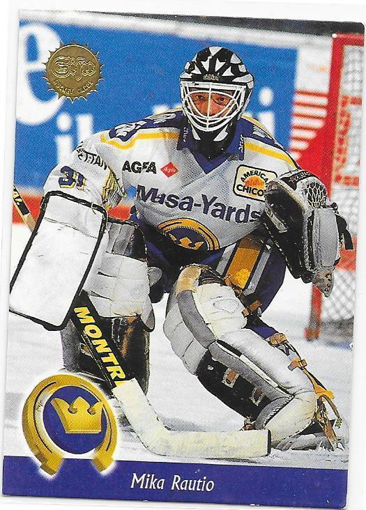 1994-95 SISU #118 Mika Rautio K-Espoo MV