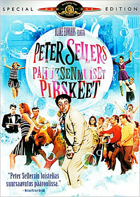 Pahuksenmoiset Pirskeet 1968 Peter Sellers -SUOMI JULK -2DVD
