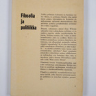 Reijo Wilenius : Filosofia ja politiikka : Poliittisen ja... - pikkukuva 2