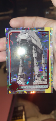 First Order Walker #200 Topps star wars holo kortti