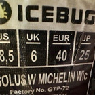 Erittäin vähän käytetyt Icebug kitkatalvikengät eli pitopohj - pikkukuva 5