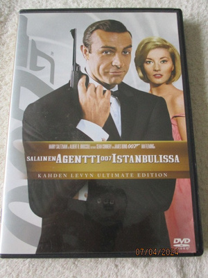 SALAINEN AGENTTI 007 ISTANBULISSA (2 x DVD) - SEAN CONNERY
