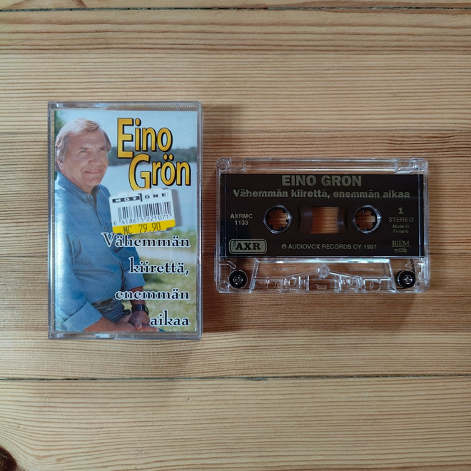 Eino Grön - Vähemmän Kiirettä, Enemmän Aikaa c-kasetti