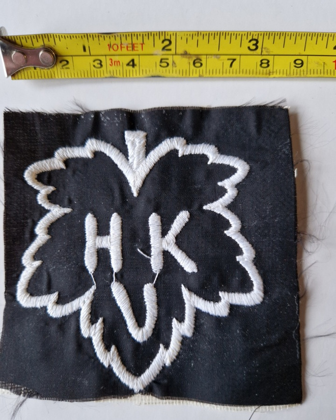 HKV vintage kangasmerkki 1950-60-luvulta