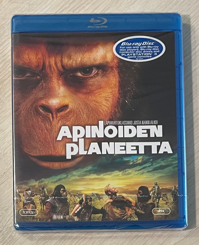 Apinoiden planeetta (1968) Charlton Heston (UUSI)