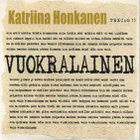 Katriina Honkanen • Vuokralainen CD-Single UUSI - pikkukuva 3