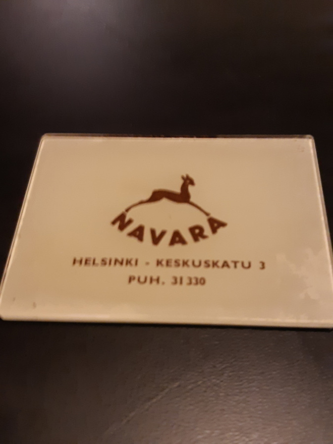 Wanha Navara Helsinki taskupeili 50-60-luku