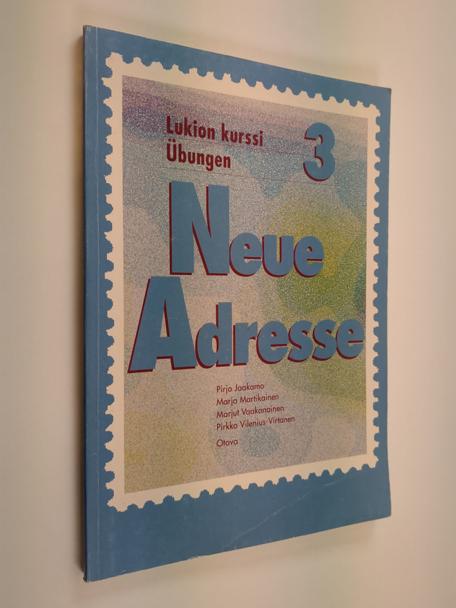 Neue Adresse lukion kurssi 3 , Ubungen :