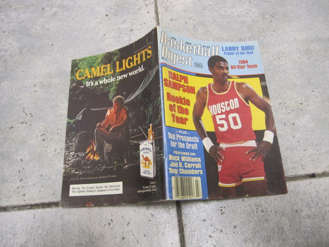 Basketball Digest July 1984 Ralph Sampson Houston Rockets NB