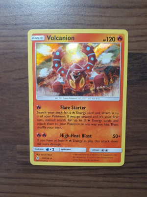 Pokemon Volcanion 25/214 Holo Rare