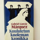 Gabriel Garcia Marquez: Kuulutetun kuoleman kroniikka - pikkukuva 1