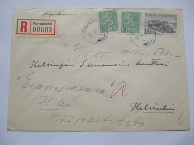 1955 Porraskoski (Lammi) R sekapostitekuori