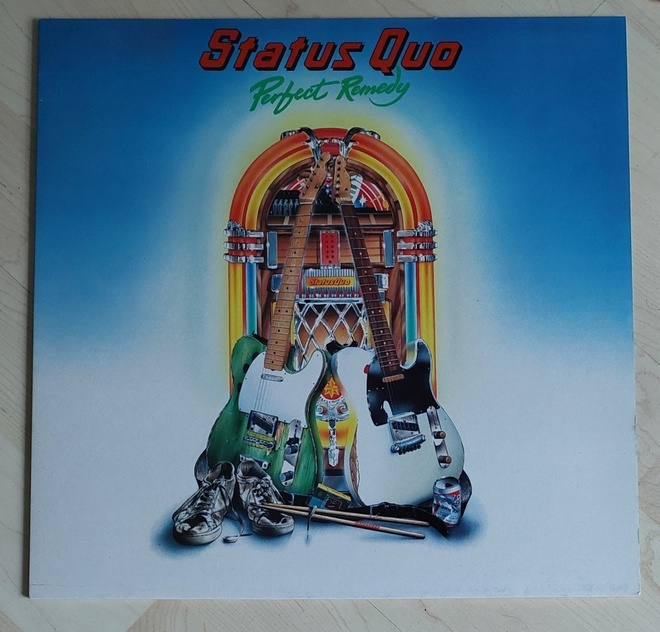 Status Quo : Huippukuntoinen LP Perfect Remedy