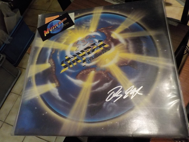STRYPER THE YELLOW AND THE BLACK ATTACK LP OZ FOX NIMMARILLA