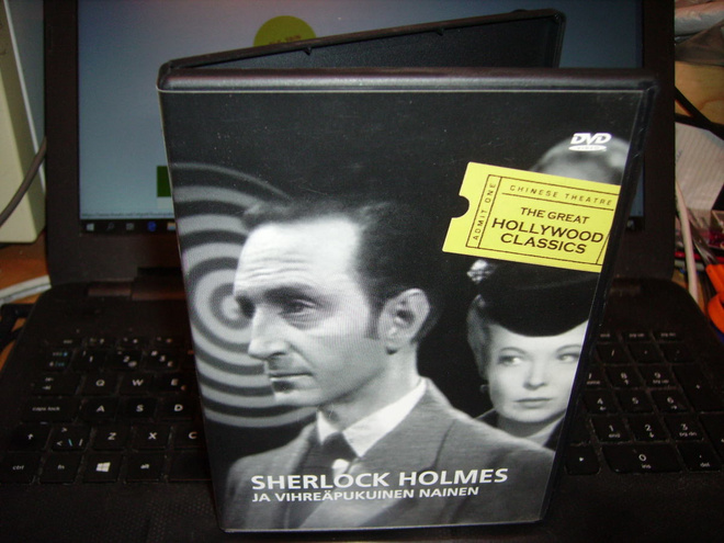 DVD : Sherlock Holmes ja vihreäpukuinen nainen (EIPK)