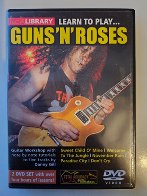 Learn to play Guns'n' Roses - DVD