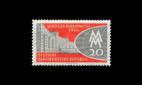 DDR 712 ** Leipzigin kevätmessut (1959)