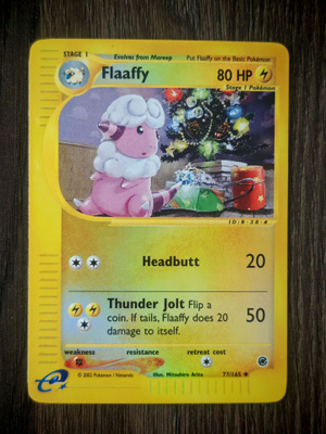 Pokemon kortti Flaaffy Expedition reverse holo