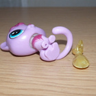 LITTLEST PET SHOP lila Friday KISSA + amuletti - pikkukuva 5