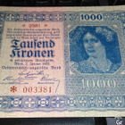 Itävalta Austria 1000kr 1922 sn381 26/6 - pikkukuva 1