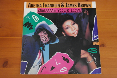 Aretha Franklin& James Brown:Gimme Your Love.Vinyl,12"single